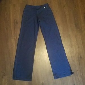 Navy Nike Dri-Fit yoga pants